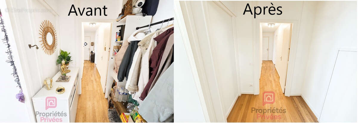DEPT 75 - PARIS 15 EME- Appartement 4 pièce(s) 66 m2, balcon, cave - photo 2