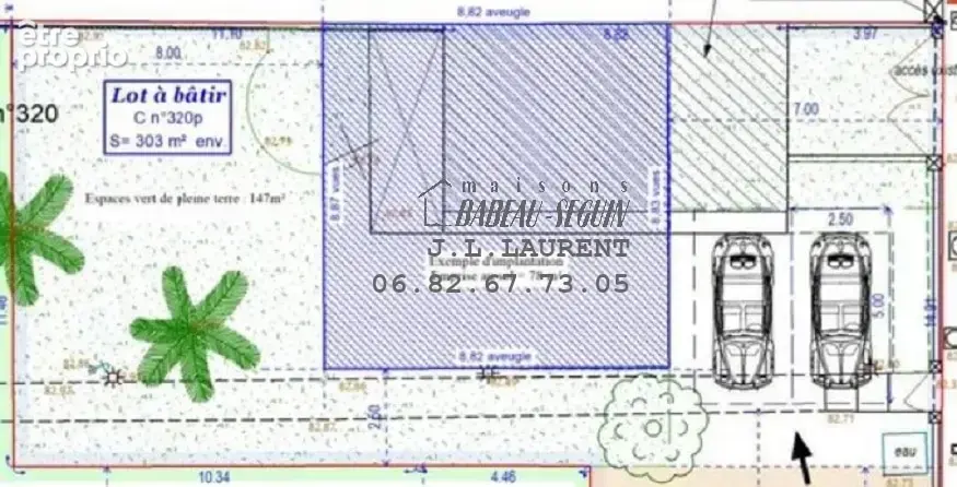 Photo Terrain à Morangis au prix de 146 000€