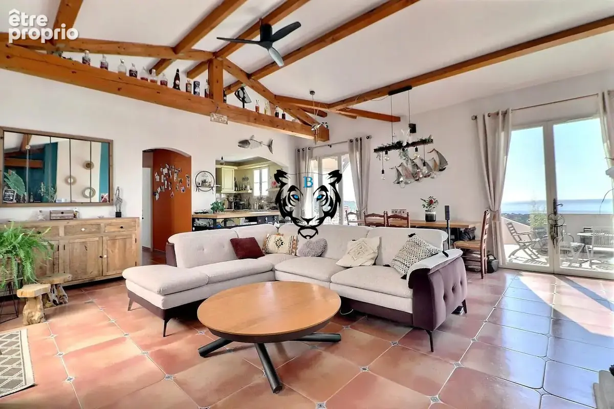 Maison Les Issambres 5 pièce(s) 100 m2 VUE MER PANORAMIQUE - photo 6