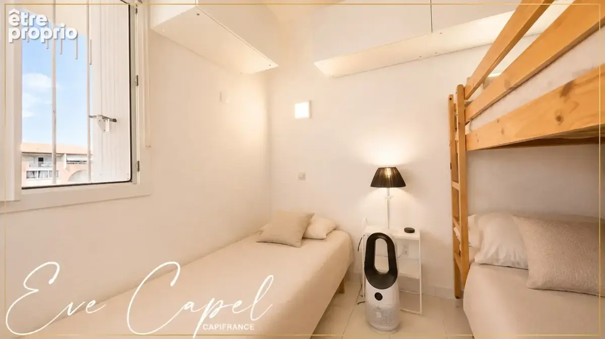 Appartement à vendre 2 pièces LE CAP D'AGDE (34), appartement avec 1 chambre, loggia fermée, avec parking privatif, ascenseur et - photo 11