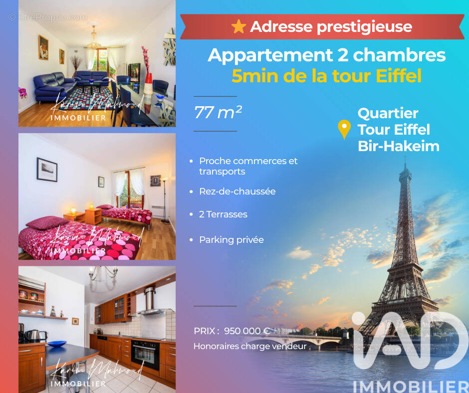 Photo 1 - Appartement à PARIS-15E