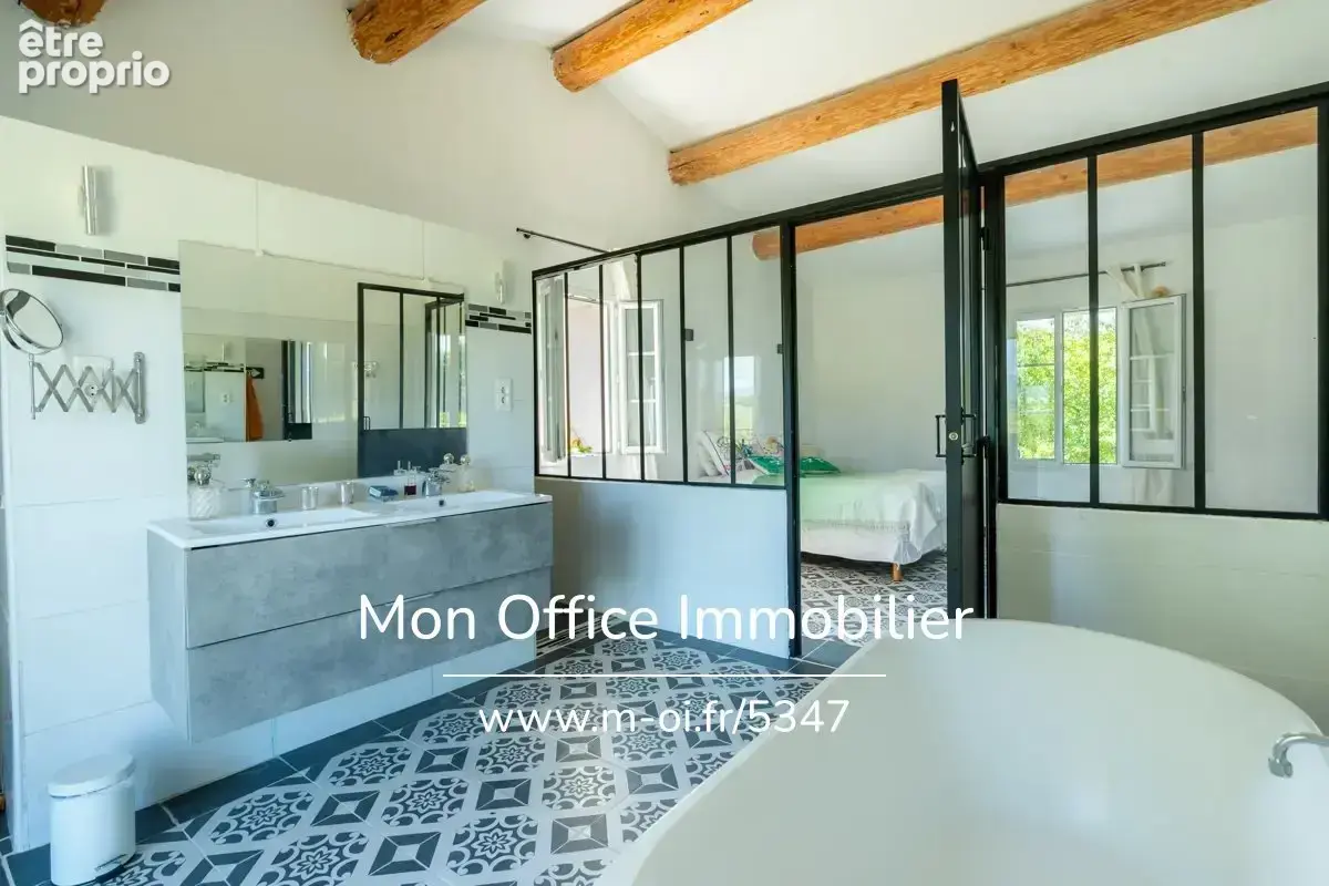 Référence : 7351-SJO - MAS en pierre dans le Vaucluse (84380)+ maison d'invités, remises, piscine, authenticité et calme - photo 26