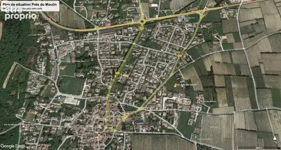 Terrain 400 m² à vendre à Saze (30650) - photo 2