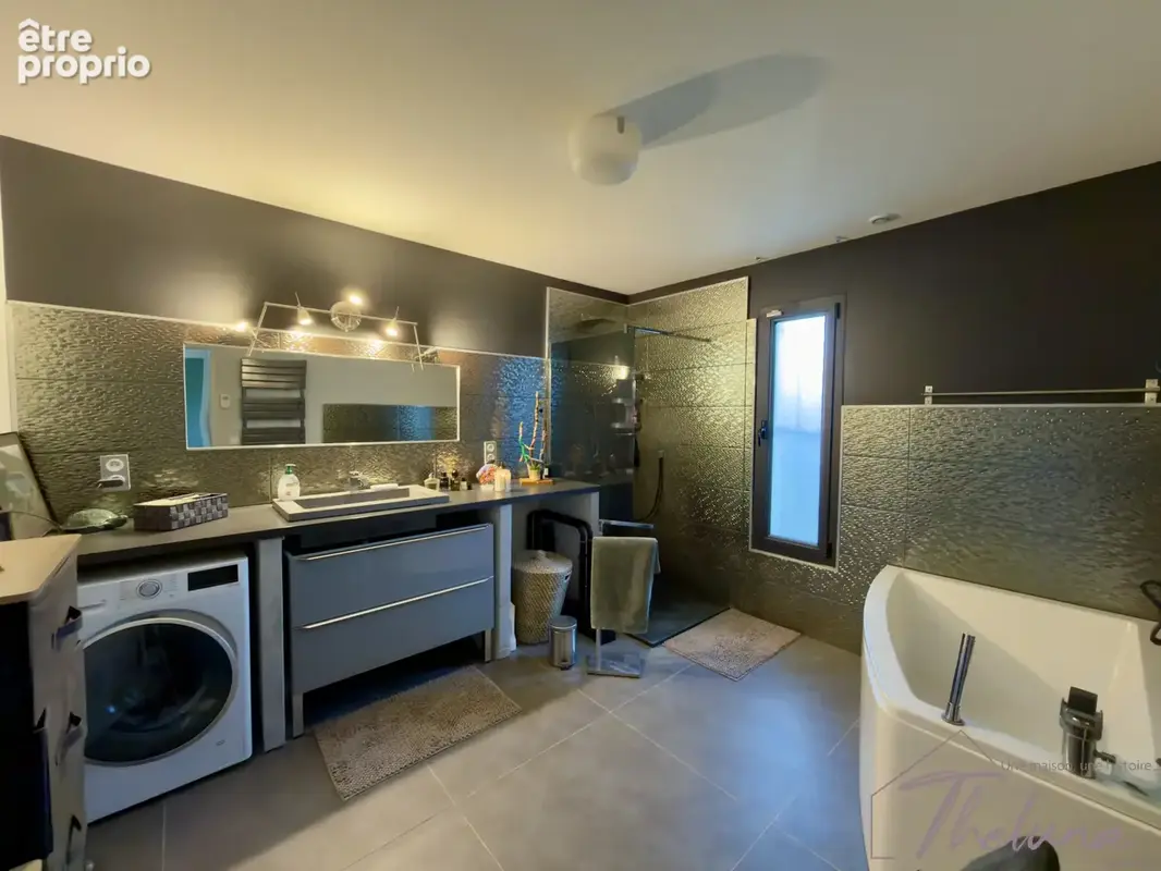 COMPS   Villa contemporaine de plain-pied de 110 m2 avec piscine, pièce de vie de 55 m2 et vue dégagée - photo 13