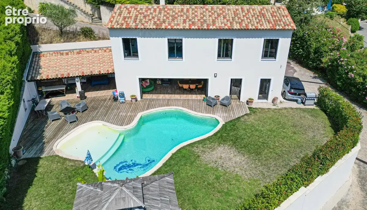 AURIBEAU/SIAGNE- VILLA 5P avec piscine, garage et appartement independant - photo 17