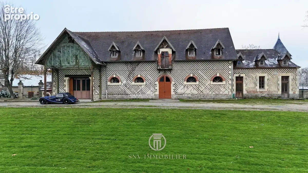 Domaine d’exception avec château et nombreuses dépendances sur 13 hectares   Gros œuvre rénové - photo 4