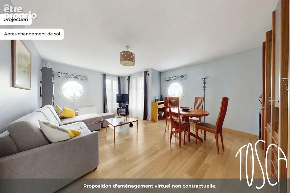 En exclusivite  a thiais  - quartier apollonia - 4 pieces - 82m2 - parking - box - deux balcons - proche commerces - photo 4