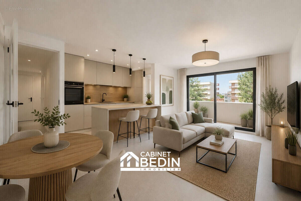 Appartement 62 m² à Merignac  - photo 4