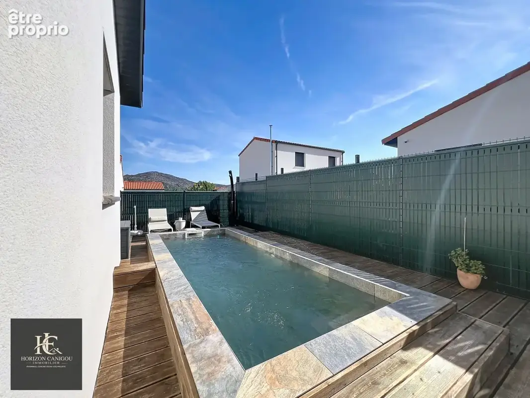 Belle maison récente avec piscine sur Vinça - photo 30