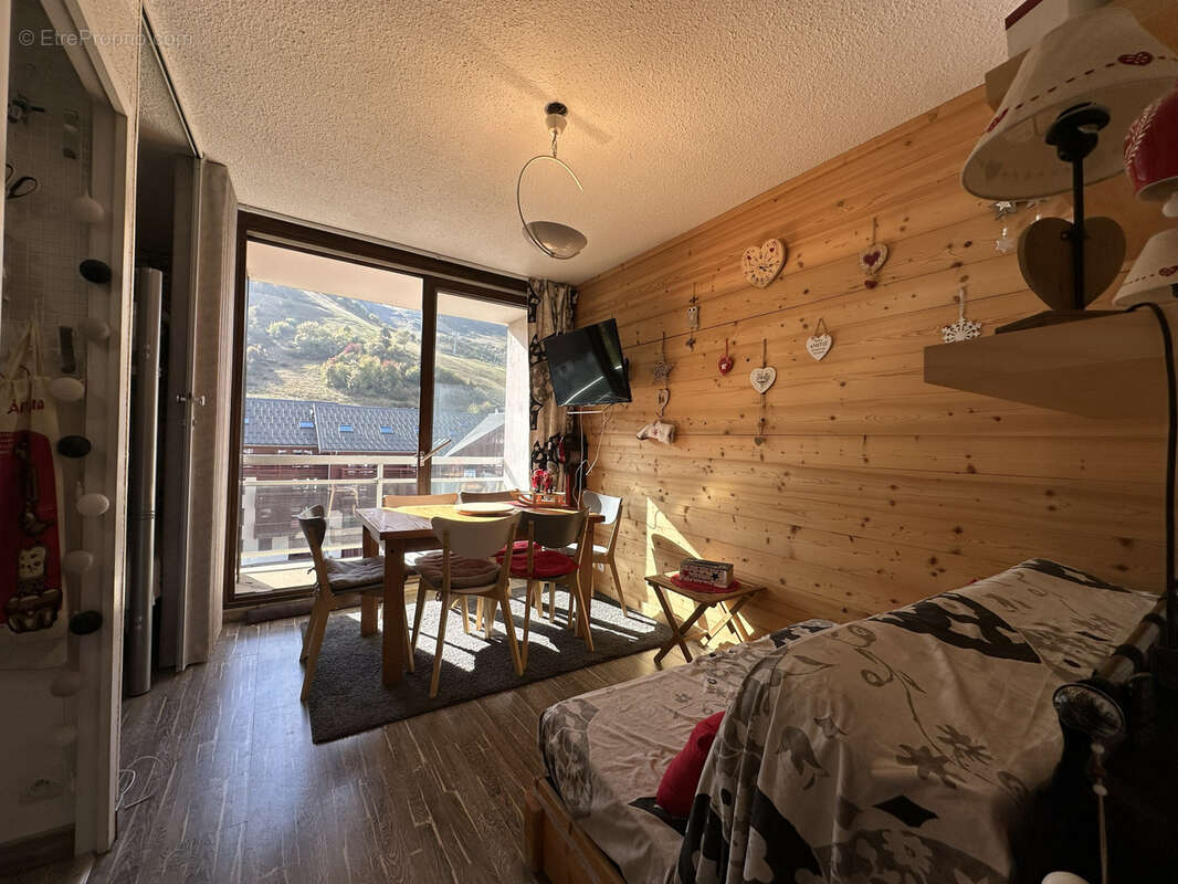 T2 avec balcon  - la toussuire - photo 3