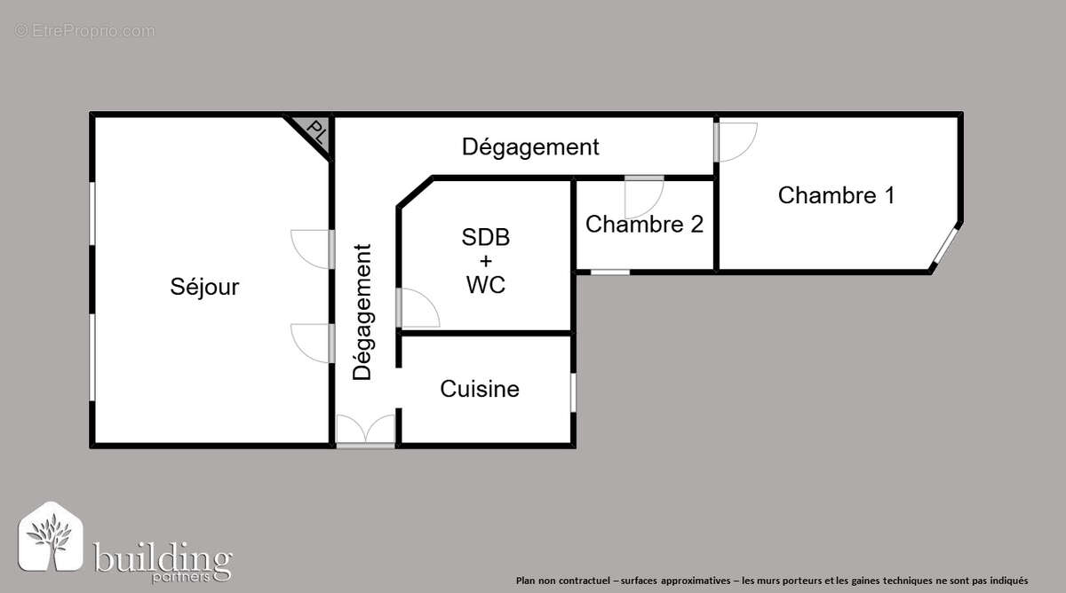 Appartement à LEVALLOIS-PERRET