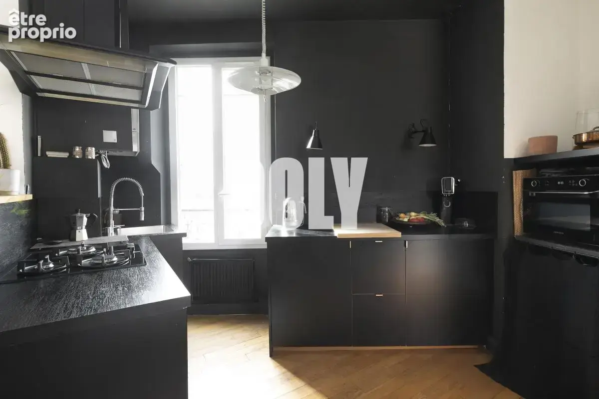 Doly - appartement - 3 pièces - refait - métro garibaldi - saint-ouen - photo 3