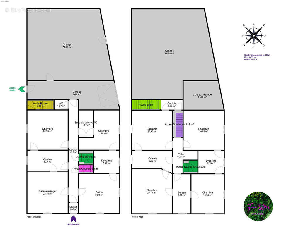 Maison à CHAMBLEY-BUSSIERES