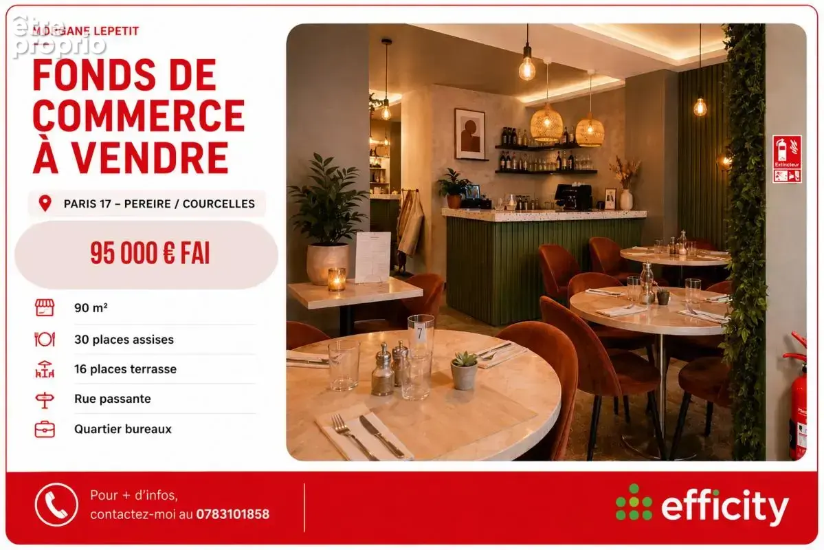 Commerce à PARIS-17E