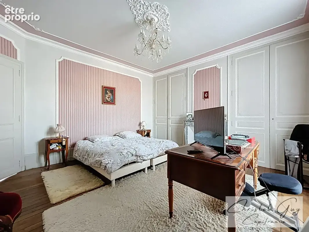 Maison de Maître, coeur de ville MONTVAL-SUR-LOIR (72), 6 chambres, terrain 2090 m² - photo 14