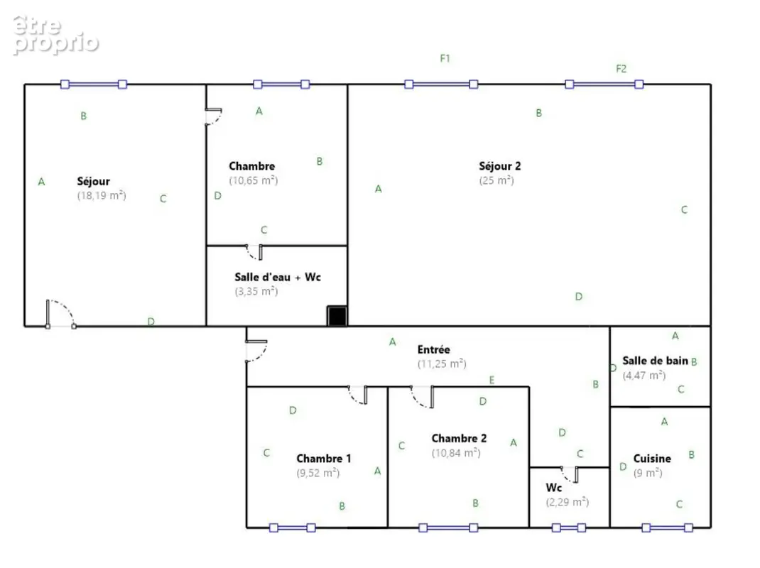 Nice - Centre ville - Appartement 5 pièces de 104m² en partie loué - photo 2