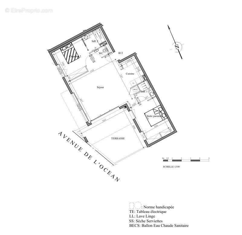 Appartement à LES MATHES