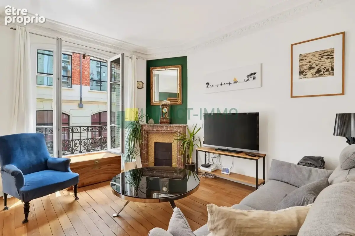 Clichy centre - 3 pieces - bel ancien - photo 3
