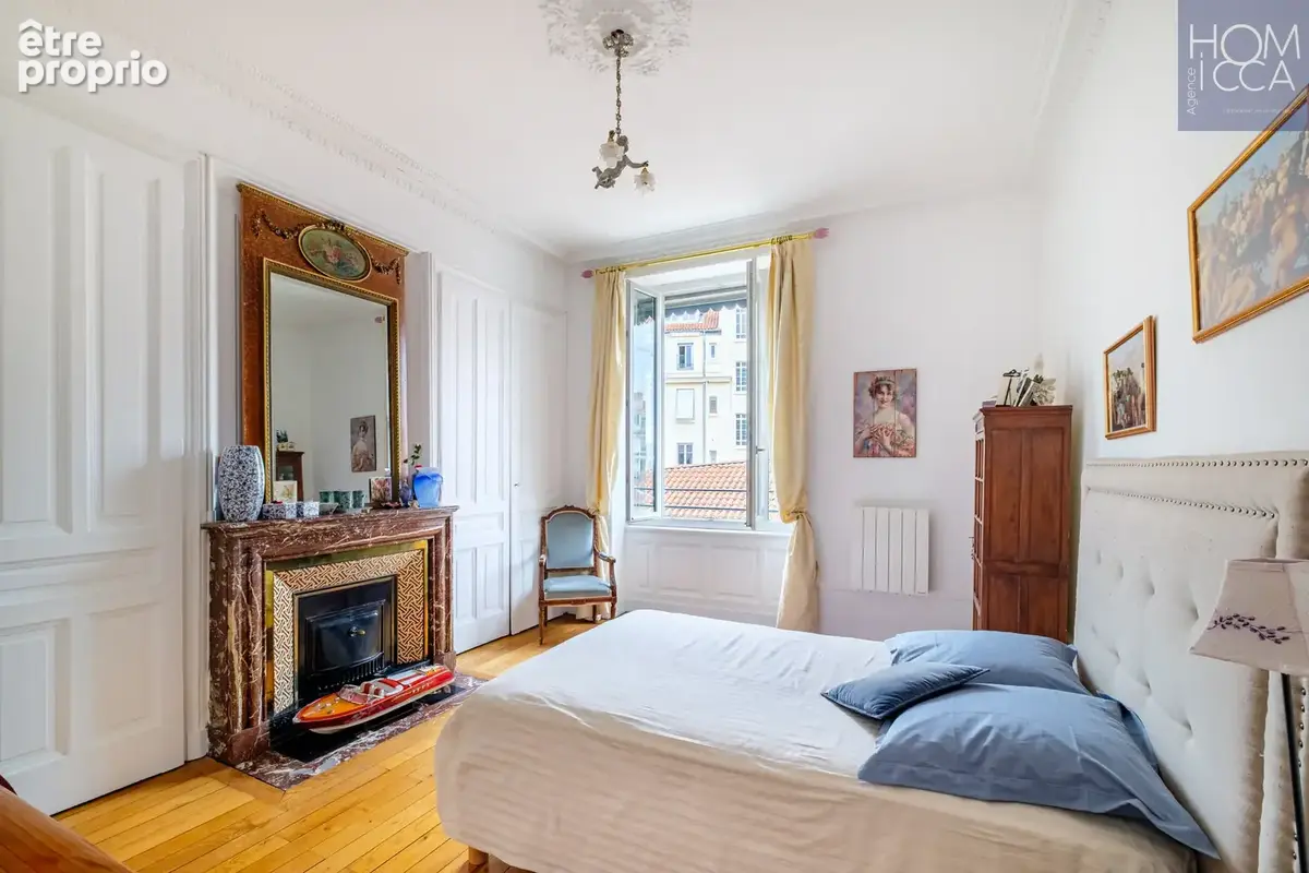 Lyon 7 saxe gambetta bel immeuble ancien appartement type 4 de 109m2 3 chambres en etage avec ascenseur - photo 6