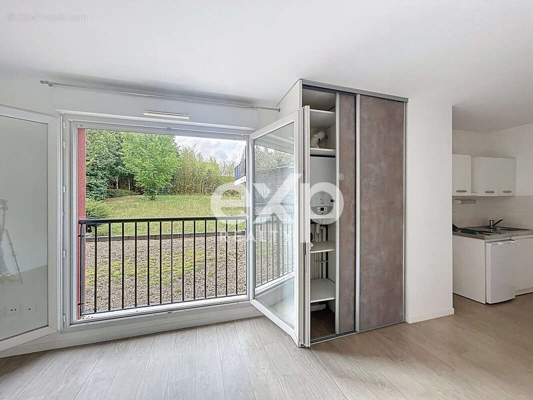 vue sur le jardin  - Appartement à NANTES