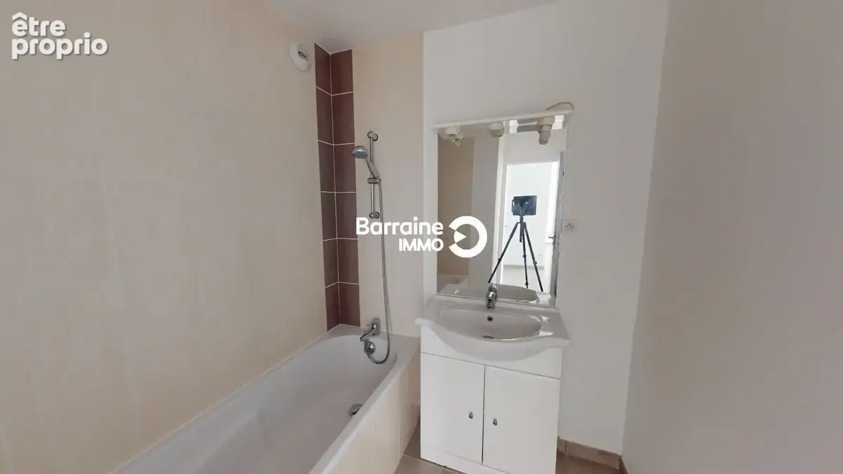 Exclusivite   a vendre  brest lambezellec  appartement   t2  48m²   1 chambre     jardin privatif   garage privatif - photo 12