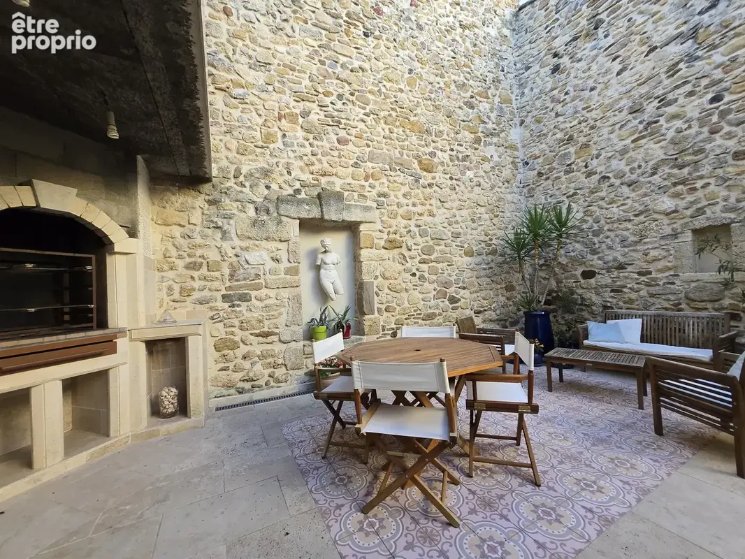 Roujan  maison de ville d’exception — charme, volumes & art de vivre - photo 9