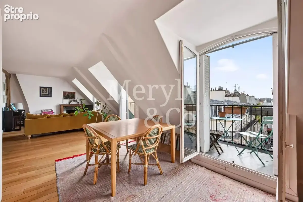 Notre-Dame-de-Lorette / rue des Martyrs - Appartement en dernier étage 3 pièces de 73,38 m² avec balcons et vue dégagée sur le S - photo 11