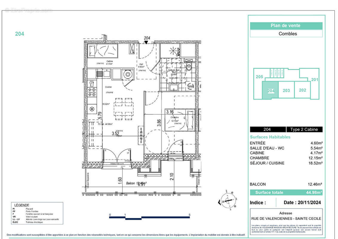 Appartement à CAMIERS