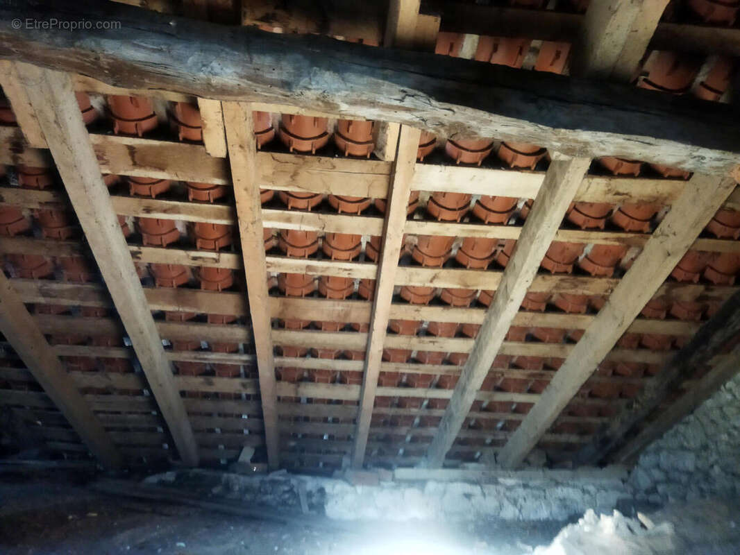 charpente grenier 2eme etage - Maison à ARCAMBAL