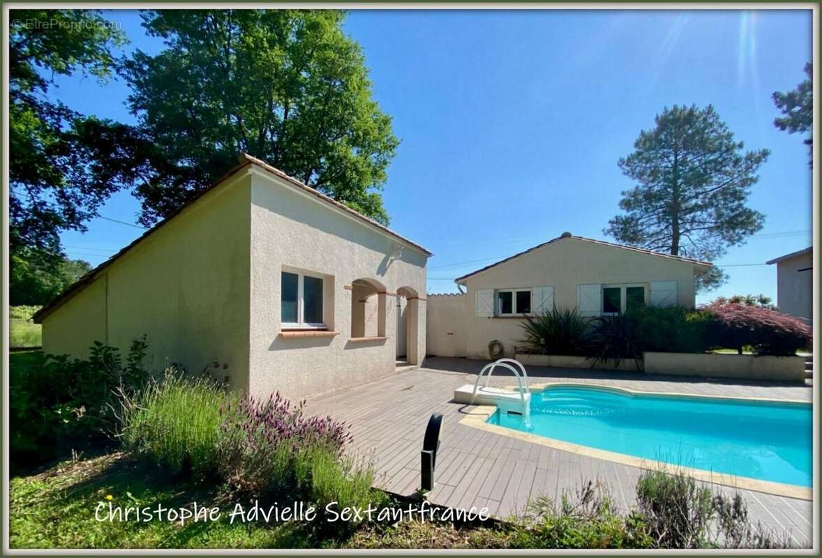 Maison contemporaine , studio d'invités, garage, piscine , pool house sur 5090 M2 de parc - photo 14