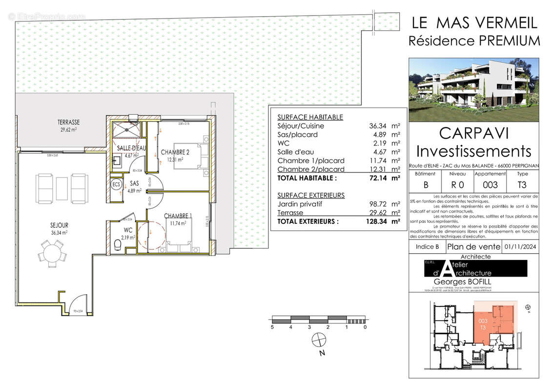 Appartement à PERPIGNAN