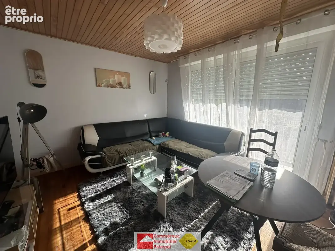 PLOURIVO, Maison d'habitation 64m2 habitable, terrain 1000m2, dépendances - photo 2