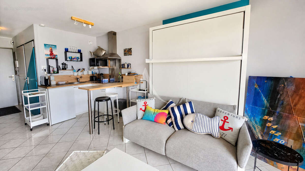 Appartement Les Sables D Olonne 1 pièce(s) 25 m2 - photo 3