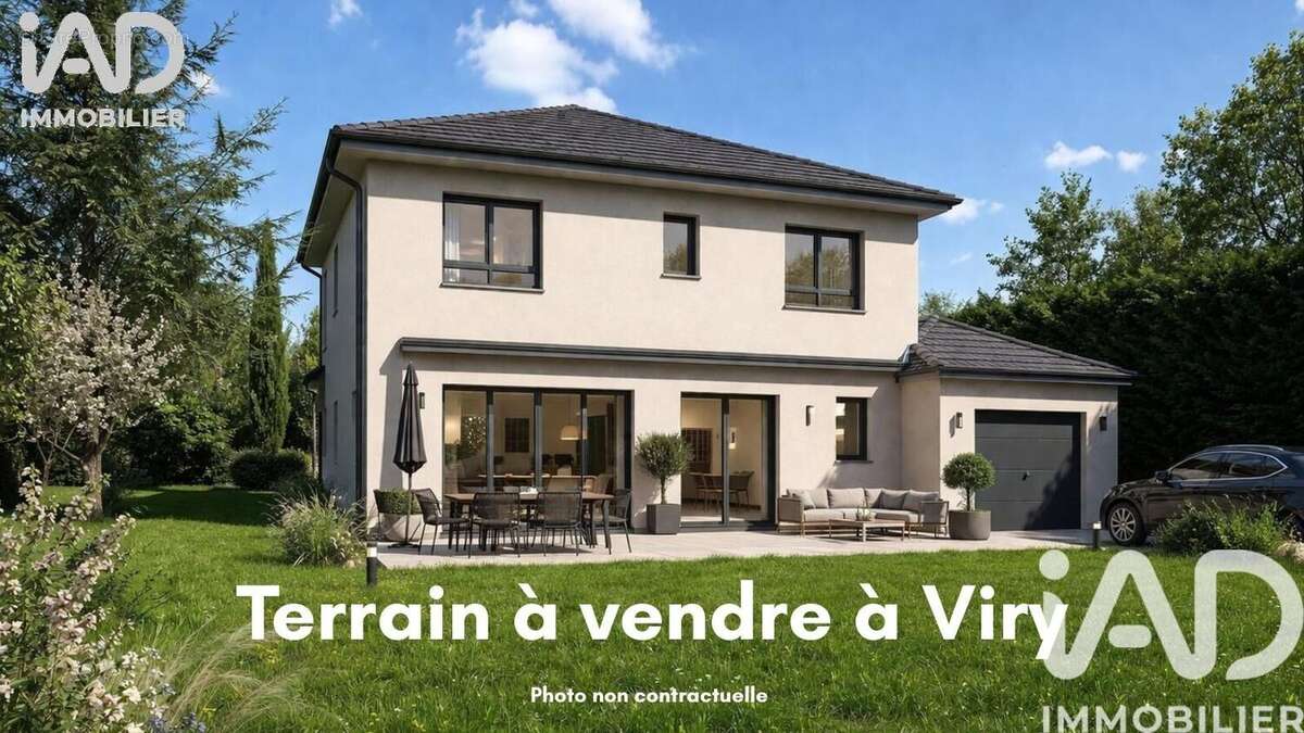 Terrain 1002 m² à Viry  - photo 2