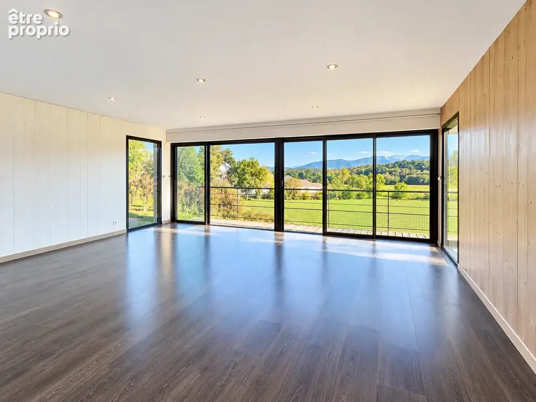 Maison contemporaine de plain-pied avec un immense panorama sur les Pyrénées - photo 7