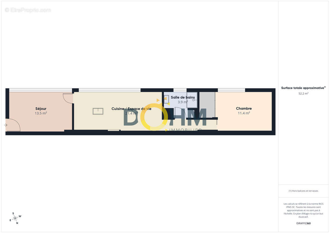 Appartement à LES AVIRONS