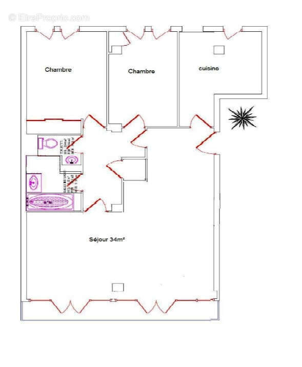 Appartement à BOULOGNE-BILLANCOURT
