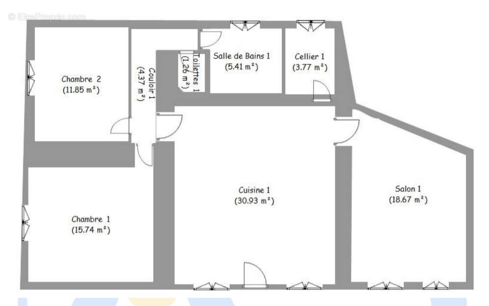 Appartement à SAINT-CLAUDE