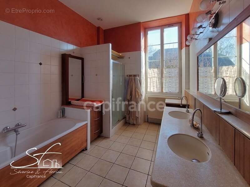 A vendre - Demeure de caractère au fort potentiel - 14 pièces - Saint-Hélène-du-Lac (73800) - photo 10