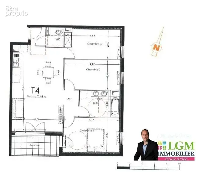 MONTEUX (84) - Très bel appartement lumineux F4 de 75 m² avec vue sur le Ventoux - photo 8