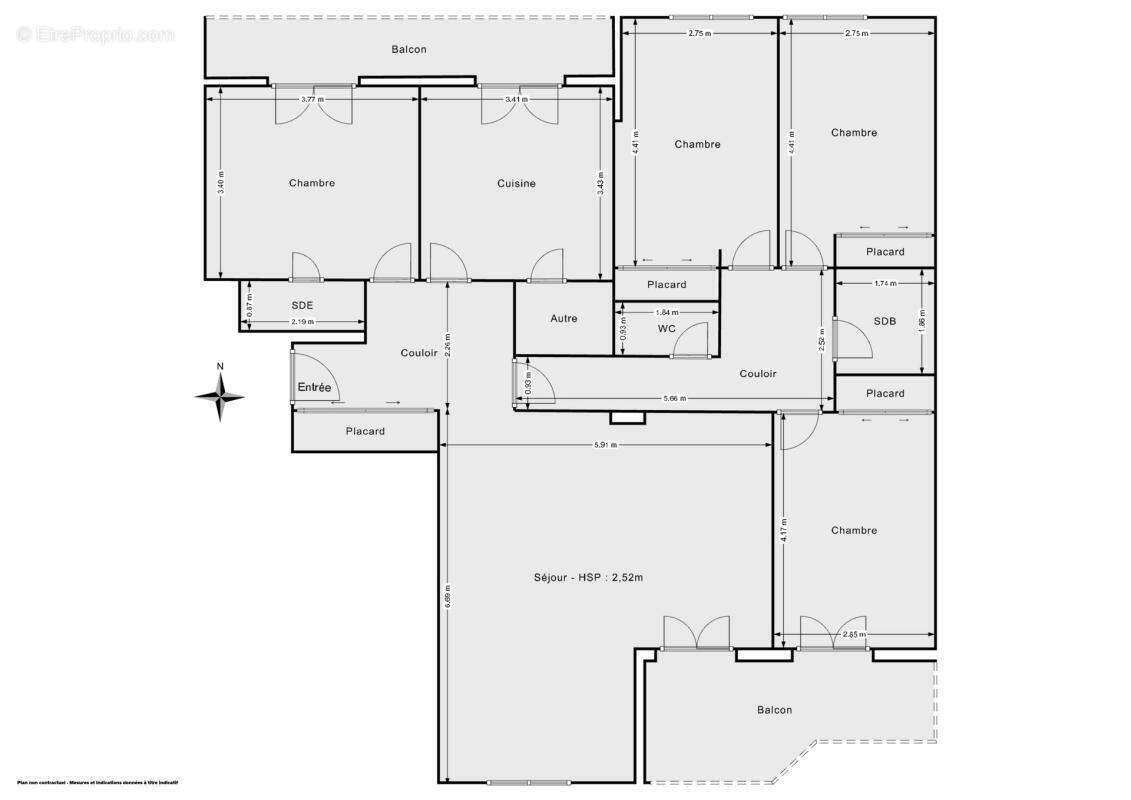 Appartement à LYON-3E