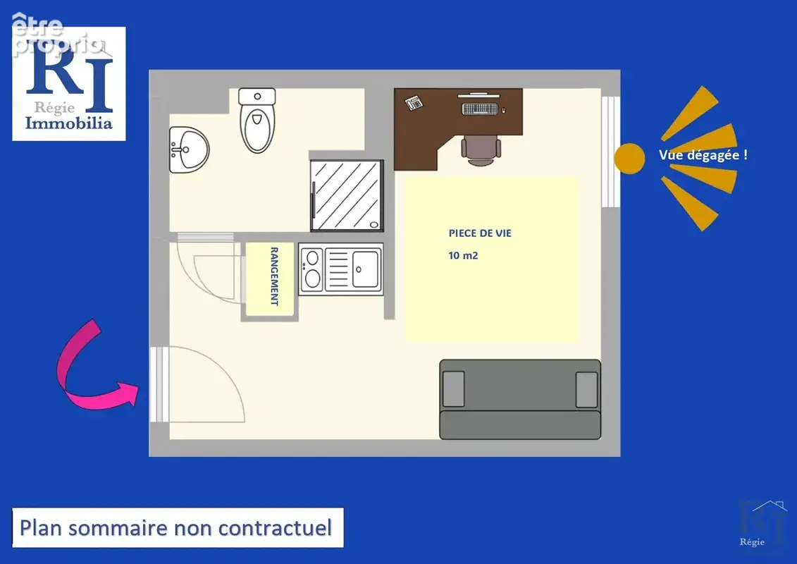 Appartement 17 m² à Grenoble  - photo 5