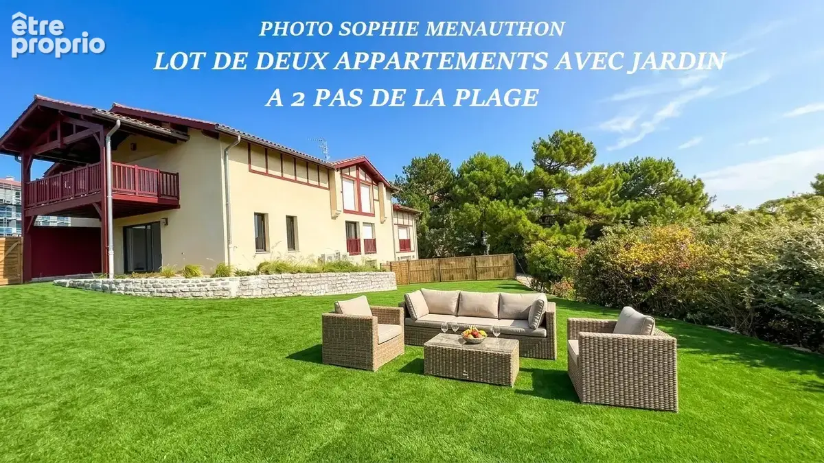 HOSSEGOR PLAGE  Appartement/Villa d'exception avec jardin privatif  185 m²  4 suites  Rénovation 2025 - photo 28