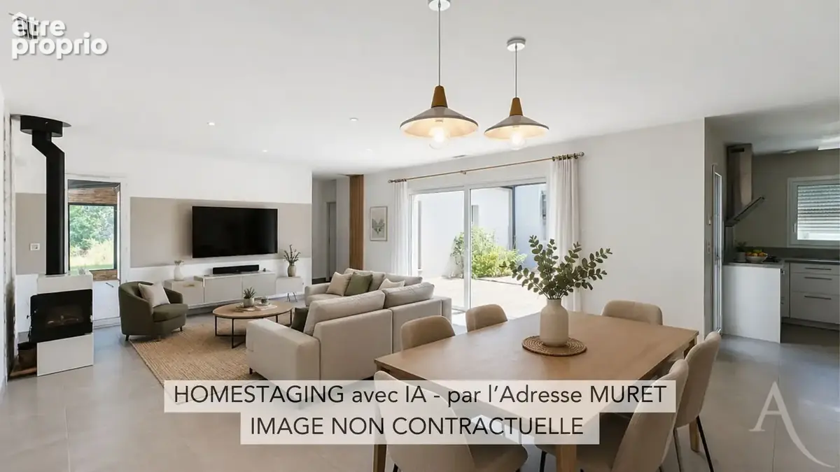 Villa contemporaine Plain pied- 172m² - Piscine - Terrain 1230 m² - photo 4