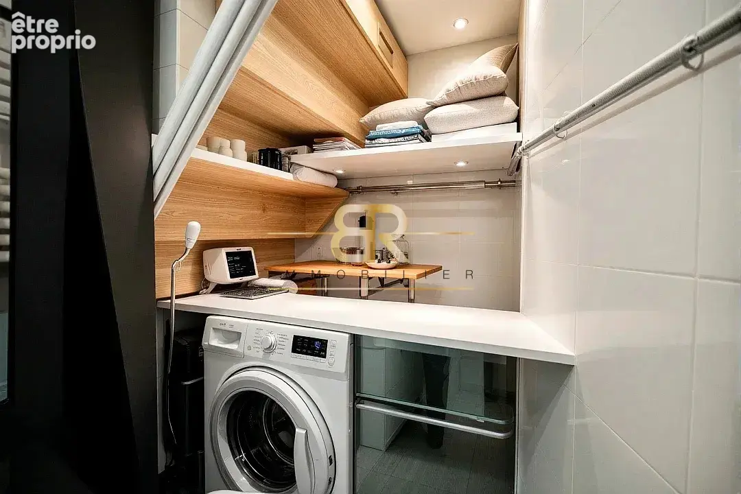 2 pièces   belle hauteur 3,20 m   art déco - photo 7