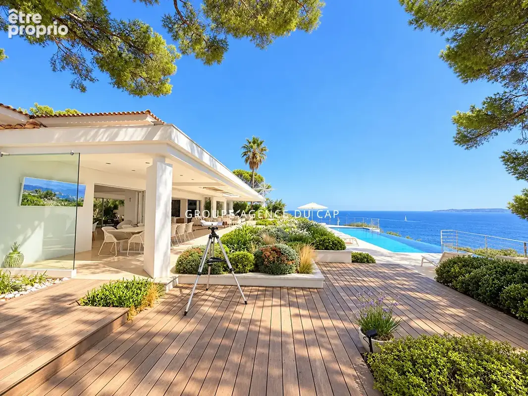 Vue mer panoramique golfe de st tropez propriete exceptionnelle 6 chambres piscine tout a pied - photo 2