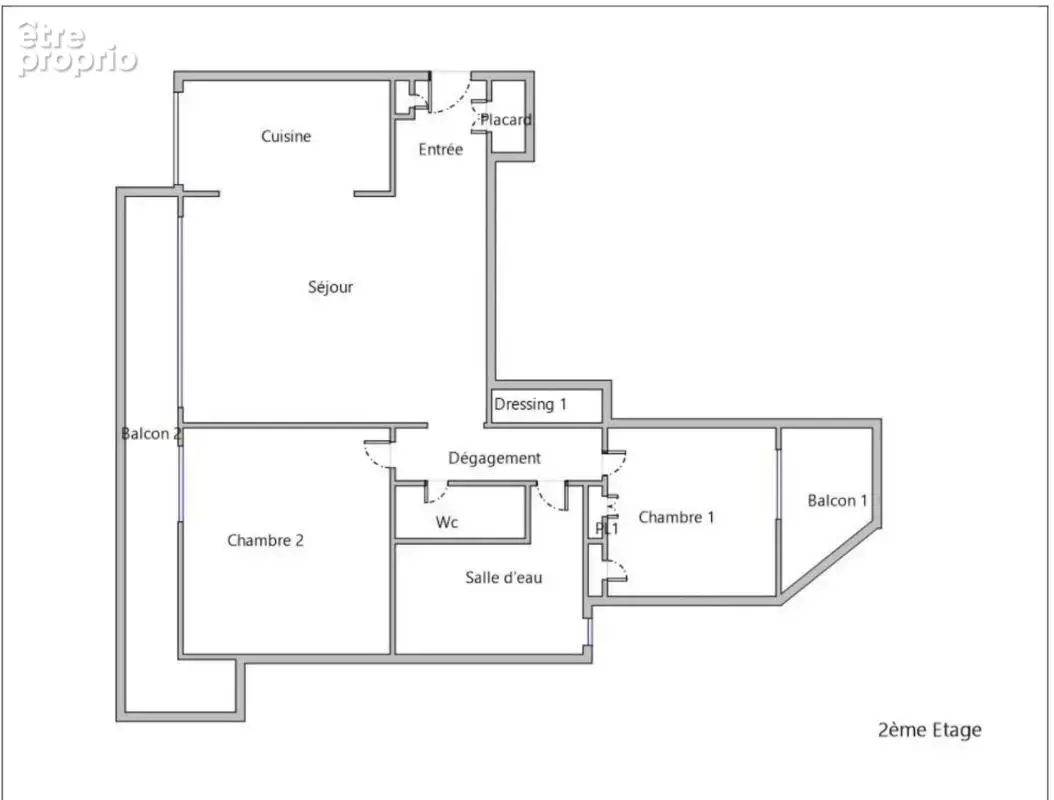 Appartement Coup de Cœur 70 m² – 3 pieces  – Parking – Cave – 3 Balcons – Le Perreux-sur-Marne - photo 20