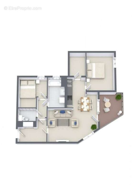 Photo 3 - Appartement à LEXY