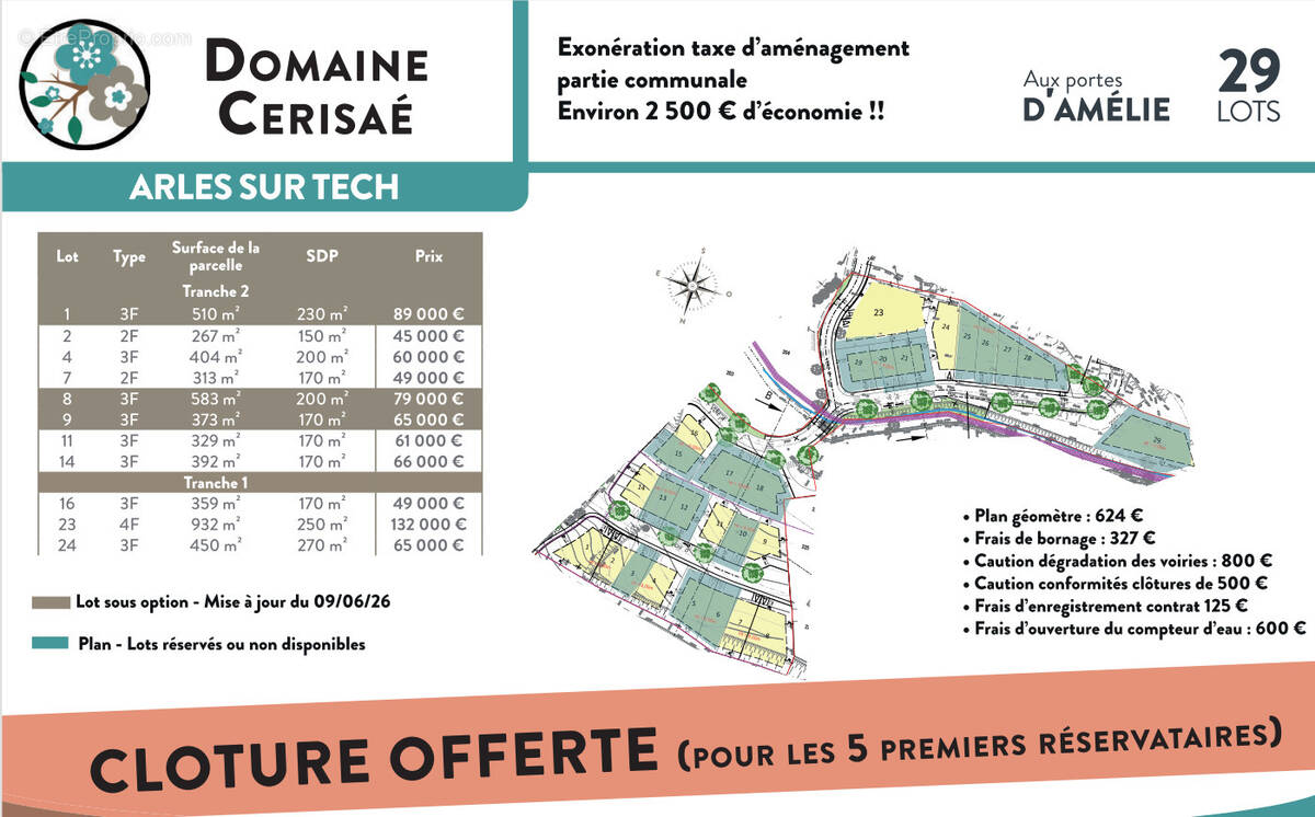 Photo 1 - Terrain à ARLES-SUR-TECH