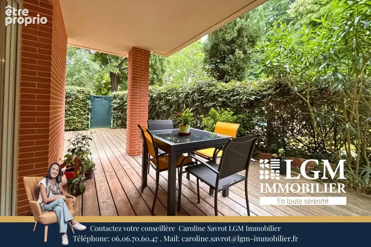 GAGNAC SUR GARONNE – 31150 - Appartement T3 d'environ 58 m² avec jardin et place de parking - photo 2